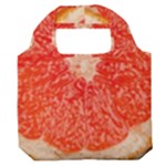 Grapefruit-fruit-background-food Premium Foldable Grocery Recycle Bag