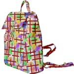 Pattern-repetition-bars-colors Buckle Everyday Backpack