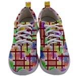 Pattern-repetition-bars-colors Mens Athletic Shoes