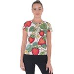 Strawberry-fruits Short Sleeve Sports Top 