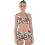 Strawberry-fruits Racerback Boyleg Bikini Set