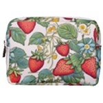 Strawberry-fruits Make Up Pouch (Medium)