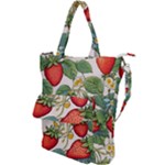 Strawberry-fruits Shoulder Tote Bag