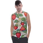 Strawberry-fruits Men s Regular Tank Top