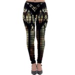 Stained Glass Window Gothic Lightweight Velour Leggings
