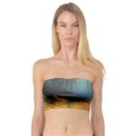 Wildflowers Field Outdoors Clouds Trees Cover Art Storm Mysterious Dream Landscape Bandeau Top
