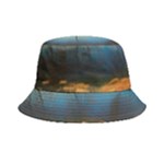 Wildflowers Field Outdoors Clouds Trees Cover Art Storm Mysterious Dream Landscape Bucket Hat
