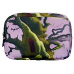 Outdoors Night Full Moon Setting Scene Woods Light Moonlight Nature Wilderness Landscape Make Up Pouch (Small)