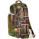 Room Interior Library Books Bookshelves Reading Literature Study Fiction Old Manor Book Nook Reading Double Compartment Backpack
