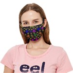 Pattern Repetition Snail Blue Crease Cloth Face Mask (Adult)