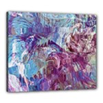 Blend Marbling Canvas 24  x 20  (Stretched)