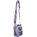 Blend Marbling Shoulder Strap Belt Bag