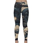 Starry Sky Moon Space Cosmic Galaxy Nature Art Clouds Art Nouveau Abstract Classic Yoga Leggings