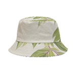 Watercolor Leaves Branch Nature Plant Growing Still Life Botanical Study Bucket Hat