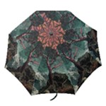 Night Sky Nature Tree Night Landscape Forest Galaxy Fantasy Dark Sky Planet Folding Umbrellas