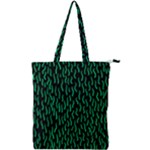 Confetti Texture Tileable Repeating Double Zip Up Tote Bag