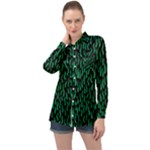 Confetti Texture Tileable Repeating Long Sleeve Satin Shirt