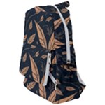 Background Pattern Leaves Texture Travelers  Backpack