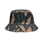 Background Pattern Leaves Texture Inside Out Bucket Hat