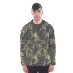 Green Camouflage Military Army Pattern Men s Hooded Windbreaker