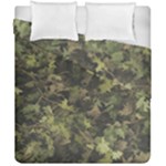 Green Camouflage Military Army Pattern Duvet Cover Double Side (California King Size)