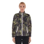 Green Camouflage Military Army Pattern Women s Bomber Jacket