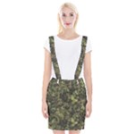 Green Camouflage Military Army Pattern Braces Suspender Skirt