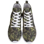 Green Camouflage Military Army Pattern Men s Lightweight High Top Sneakers