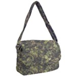 Green Camouflage Military Army Pattern Courier Bag