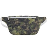 Green Camouflage Military Army Pattern Waist Bag 