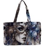 Woman in Space Canvas Work Bag