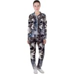 Woman in Space Casual Jacket and Pants Set