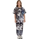 Woman in Space Kids  T-Shirt and Pants Sports Set