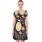 Flowers Space Adorable in Chiffon Dress