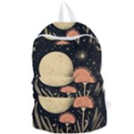 Flowers Space Foldable Lightweight Backpack