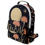 Flowers Space Flap Pocket Backpack (Small)