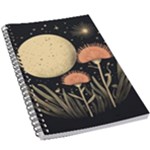 Flowers Space 5.5  x 8.5  Notebook