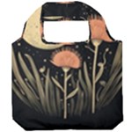 Flowers Space Foldable Grocery Recycle Bag
