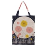 Space Flowers Universe Galaxy Classic Tote Bag