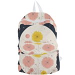 Space Flowers Universe Galaxy Foldable Lightweight Backpack