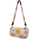 Space Flowers Universe Galaxy Mini Cylinder Bag