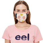 Space Flowers Universe Galaxy Cloth Face Mask (Adult)
