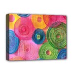 Colorful Abstract Patterns Deluxe Canvas 16  x 12  (Stretched) 