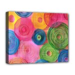 Colorful Abstract Patterns Deluxe Canvas 20  x 16  (Stretched)