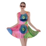 Colorful Abstract Patterns Skater Dress