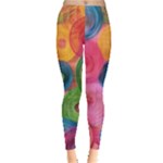 Colorful Abstract Patterns Everyday Leggings 