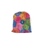 Colorful Abstract Patterns Drawstring Pouch (Small)