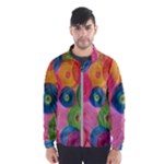Colorful Abstract Patterns Men s Windbreaker