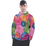 Colorful Abstract Patterns Men s Pullover Hoodie