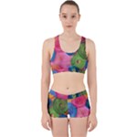 Colorful Abstract Patterns Work It Out Gym Set